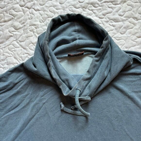 Crosby Mock Neck Pullover Drawstring split side sweater size large - Picture 4 of 7